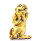 An exquisite gilt bronze animal ornament