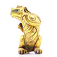 An exquisite gilt bronze animal ornament