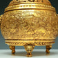 A Magnificent Gilt-Bronze 'Lion& Auspicious Cloud' Tripod Censer And Cover