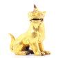 An exquisite gilt bronze animal ornament