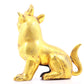 An exquisite gilt bronze animal ornament