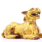 An exquisite gilt bronze animal ornament