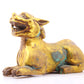 An exquisite gilt bronze animal ornament