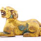 An exquisite gilt bronze animal ornament