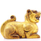 An exquisite gilt bronze animal ornament