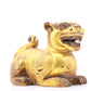 An exquisite gilt bronze animal ornament