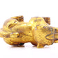 An exquisite gilt bronze animal ornament