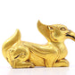 An exquisite gilt bronze animal ornament