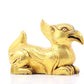 An exquisite gilt bronze animal ornament