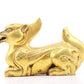 An exquisite gilt bronze animal ornament