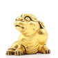 An exquisite gilt bronze animal ornament