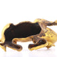 An exquisite gilt bronze animal ornament