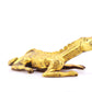 An exquisite gilt bronze animal ornament