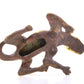 An exquisite gilt bronze animal ornament