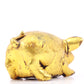 An exquisite gilt bronze pig ornament