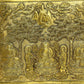 A Magnificent Gilt-Bronze 'Buddha Shakyamuni' Table Screen With Buddhist Sutra Scriptures On The Back