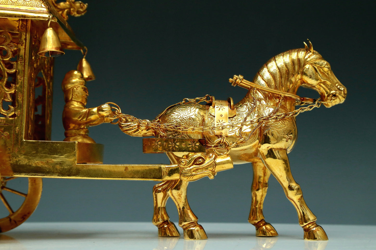 A Magnificent Gilt-Bronze Carriage