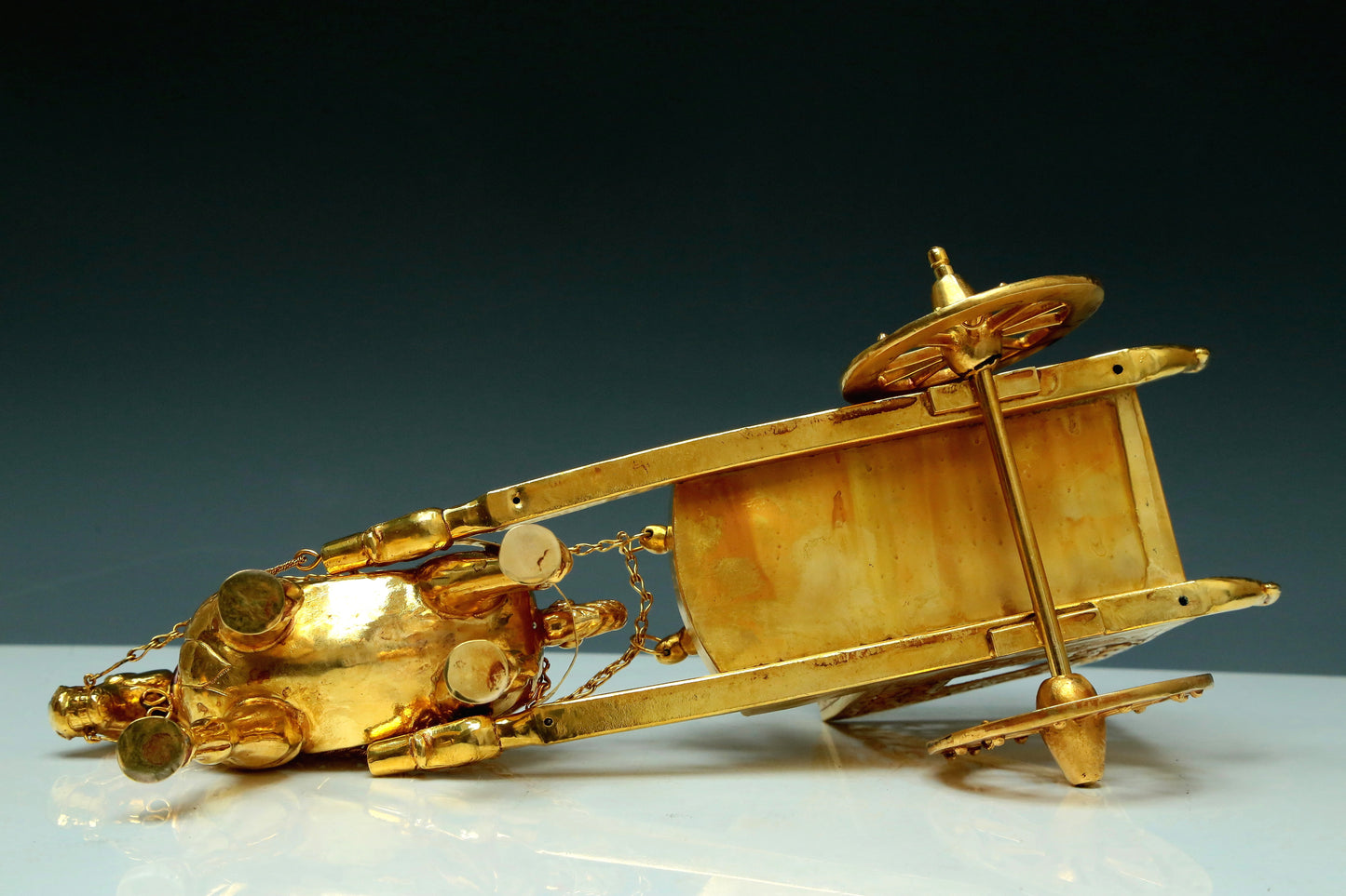 A Magnificent Gilt-Bronze Carriage