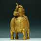 A Magnificent Gilt-Bronze Gem-Inlaid 'Beast' Vase And Cover