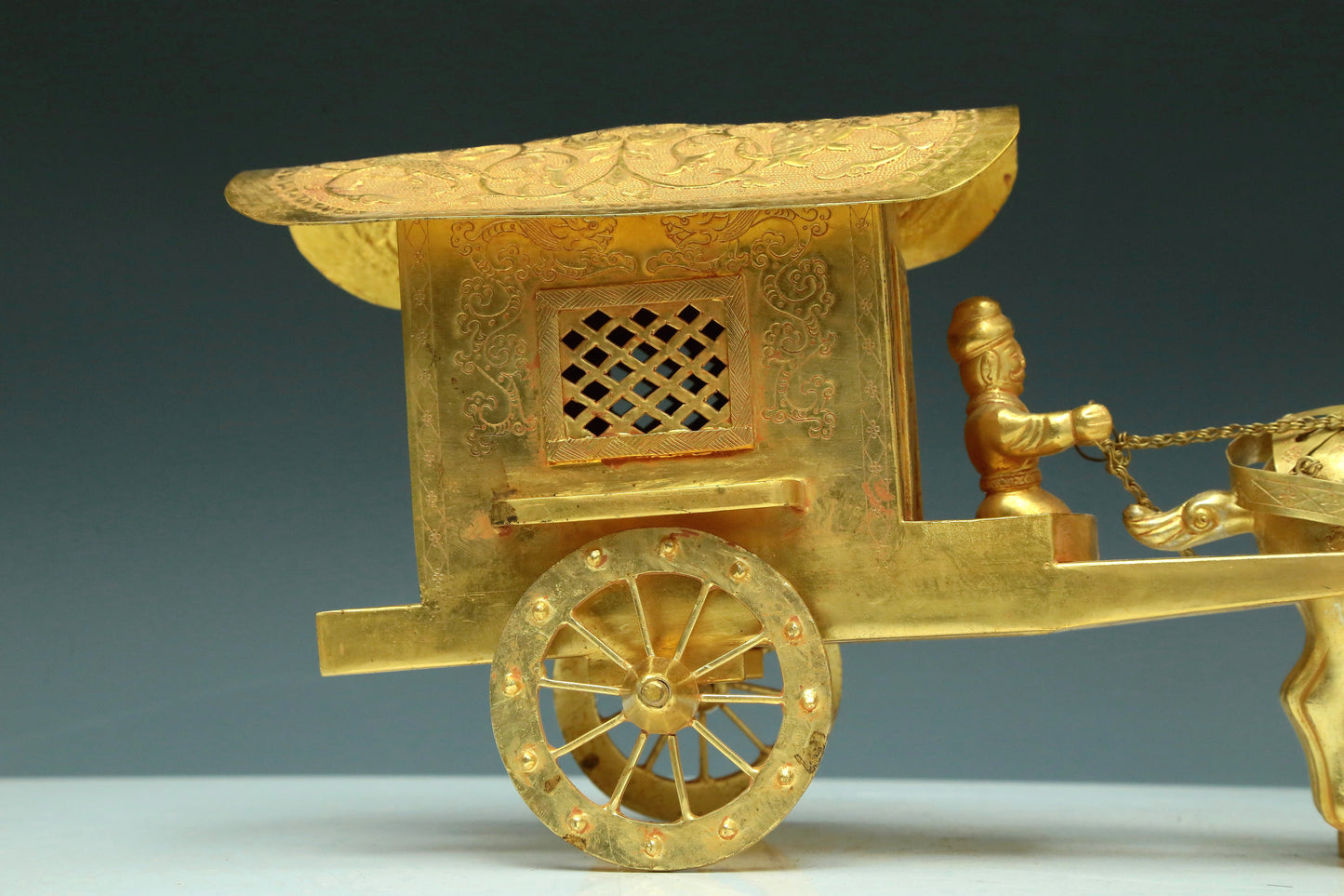 A Magnificent Gilt-Bronze Carriage