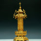 A Magnificent Gilt-Bronze 'Buddha Shakyamuni' Stupa