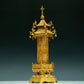 A Magnificent Gilt-Bronze 'Buddha Shakyamuni' Stupa