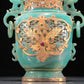 A Magnificent Agate Gold-Mounted 'Scrolling Lotus' Vase And Cover