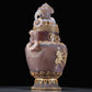 A Magnificent Agate Gold-Mounted 'Scrolling Lotus' Vase And Cover