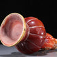 Magnificent Agate Gold-Mounted Dragon-Handled Gourd-Form Vase