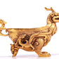 A Marvelous Gilt-Bronze 'Auspicious Beast' Ewer