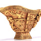 A Marvelous Gilt-Bronze 'Chi-Dragon' Cup