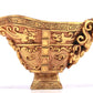 A Marvelous Gilt-Bronze 'Chi-Dragon' Cup