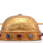 A Marvelous Gilt-Bronze Gem-Inlaid 'Auspicious Cloud' Diadem