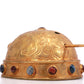 A Marvelous Gilt-Bronze Gem-Inlaid 'Auspicious Cloud' Diadem