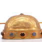 A Marvelous Gilt-Bronze Gem-Inlaid 'Auspicious Cloud' Diadem