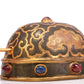 A Marvelous Gilt-Bronze Silver Gem-Inlaid 'Auspicious Cloud' Diadem