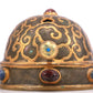 A Marvelous Gilt-Bronze Silver Gem-Inlaid 'Auspicious Cloud' Diadem