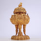 A Marvelous Gilt-Bronze 'Scrolling Lotus& Auspicious Beast' Tripod Censer And Cover