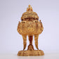 A Marvelous Gilt-Bronze 'Scrolling Lotus& Auspicious Beast' Tripod Censer And Cover