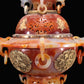 A Magnificent Agate Gold-Mounted 'Flower' Censer