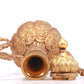 A Marvelous Gilt-Bronze 'Scrolling Lotus& Phoenix' Ewer