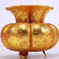 A Marvelous Gilt-Bronze 'Flower' Tripod Vase