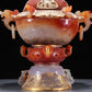 A Magnificent Agate Gold-Mounted 'Bird& Flower' Censer