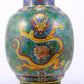 An exquisite cloisonné 'Lotus and dragon and phoenix pattern' vase