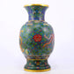 An exquisite cloisonné 'Lotus and dragon and phoenix pattern' vase