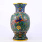 An exquisite cloisonné 'Lotus and dragon and phoenix pattern' vase