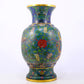 An exquisite cloisonné 'Lotus and dragon and phoenix pattern' vase