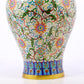 An exquisite cloisonné vase with lotus pattern