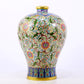 An exquisite cloisonné vase with lotus pattern