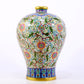 An exquisite cloisonné vase with lotus pattern